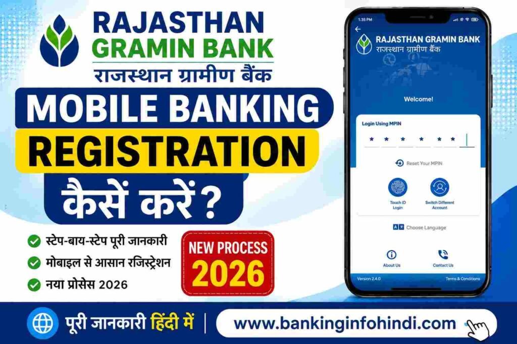 Rajasthan Gramin Bank Mobile Banking Registration