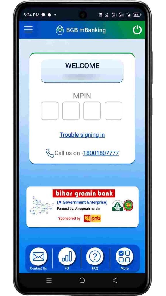 BGB Mobile Banking Registration