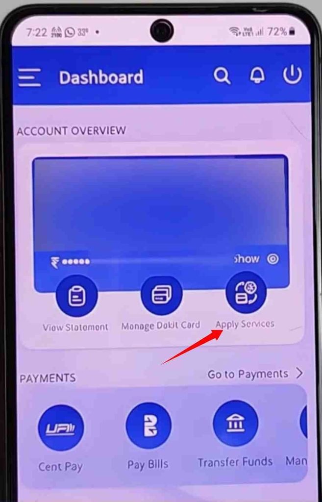 Central Bank Of India ATM Card Apply Online 